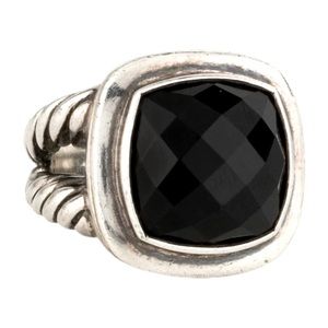 David Yurman Large Black Onyx Albion Ring